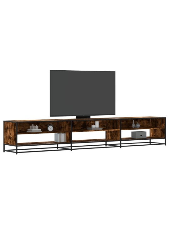 Tv skříňka kouřový dub 270 x 40 x 46 cm kompozitní dřevo