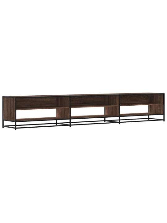 Tv skříňka hnědý dub 270 x 40 x 46 cm kompozitní dřevo
