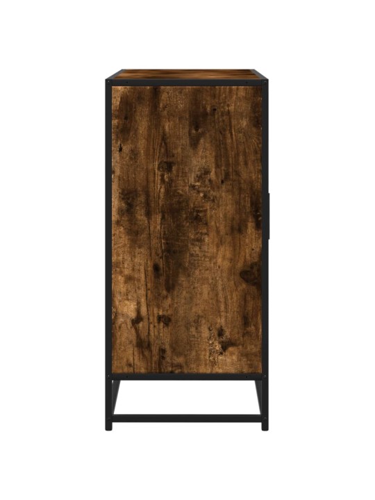 Příborník kouřový dub 92 x 35 x 76 cm kompozitní dřevo