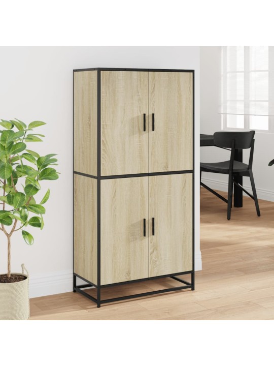 Skříň highboard dub sonoma 68 x 35 x 139 cm kompozitní dřevo