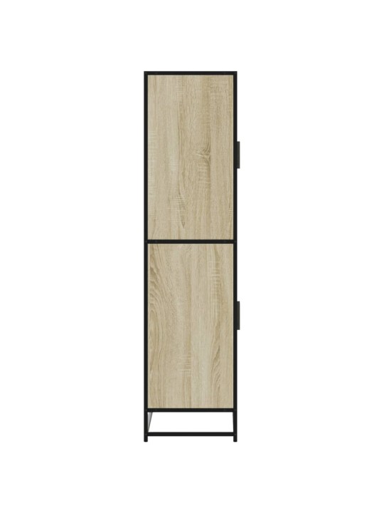 Skříň highboard dub sonoma 68 x 35 x 139 cm kompozitní dřevo