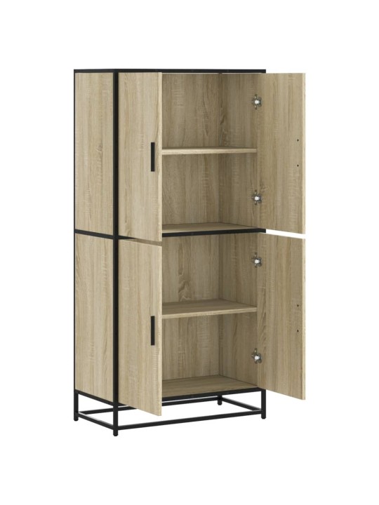 Skříň highboard dub sonoma 68 x 35 x 139 cm kompozitní dřevo