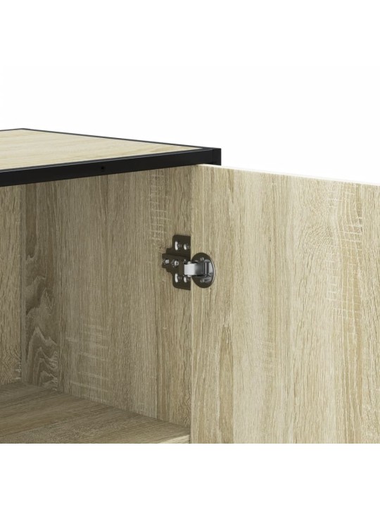 Skříň highboard dub sonoma 68 x 35 x 139 cm kompozitní dřevo