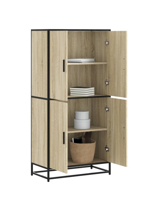 Skříň highboard dub sonoma 68 x 35 x 139 cm kompozitní dřevo