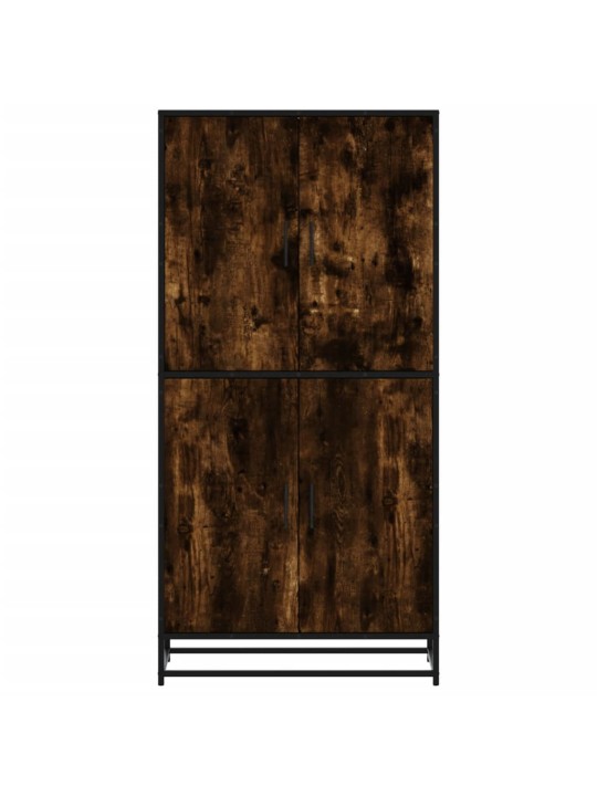 Skříň highboard kouřový dub 68 x 35 x 139 cm kompozitní dřevo