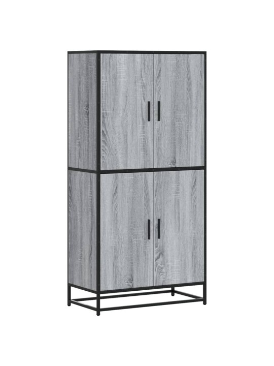 Skříň highboard šedá sonoma 68 x 35 x 139 cm kompozitní dřevo