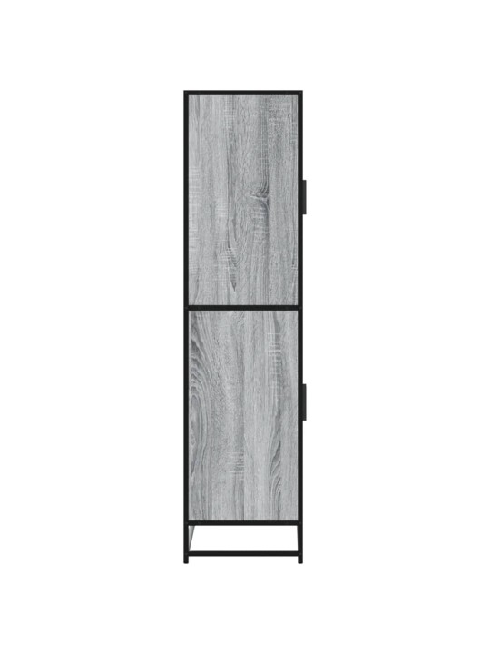 Skříň highboard šedá sonoma 68 x 35 x 139 cm kompozitní dřevo