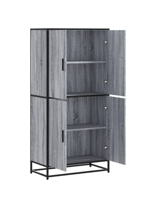 Skříň highboard šedá sonoma 68 x 35 x 139 cm kompozitní dřevo