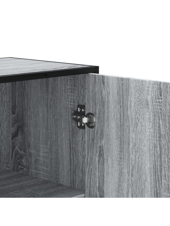 Skříň highboard šedá sonoma 68 x 35 x 139 cm kompozitní dřevo