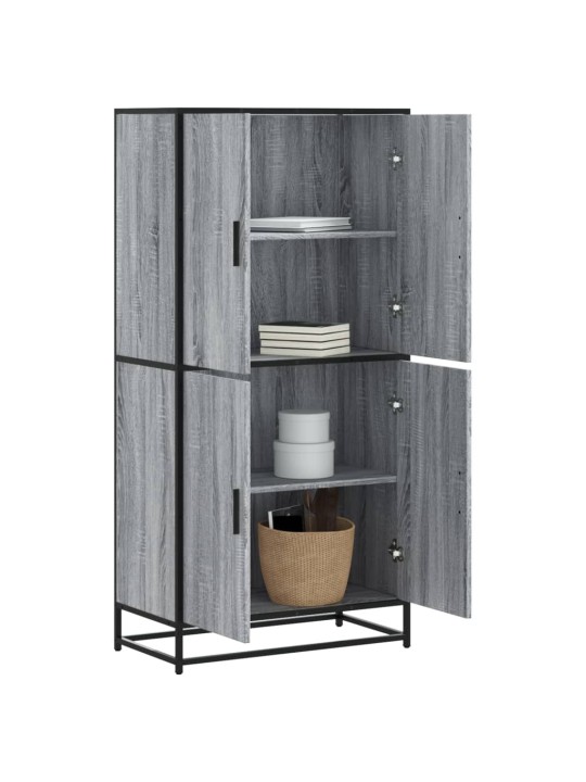 Skříň highboard šedá sonoma 68 x 35 x 139 cm kompozitní dřevo
