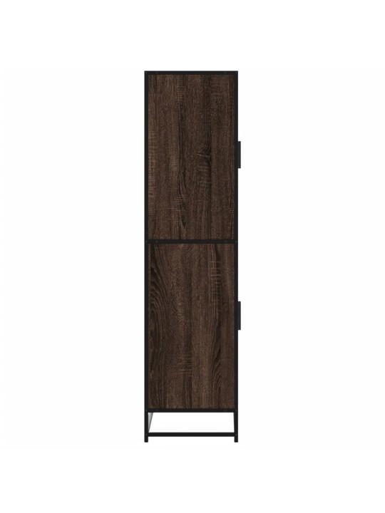 Skříň highboard hnědý dub 68 x 35 x 139 cm kompozitní dřevo