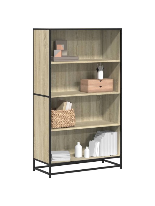Knihovna dub sonoma 80,5 x 35 x 139 cm kompozitní dřevo