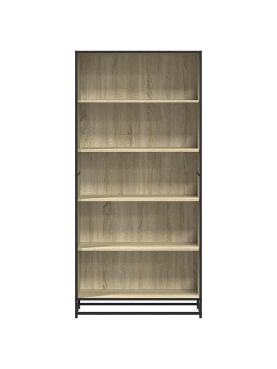 Knihovna dub sonoma 80,5 x 35 x 170,5 cm kompozitní dřevo