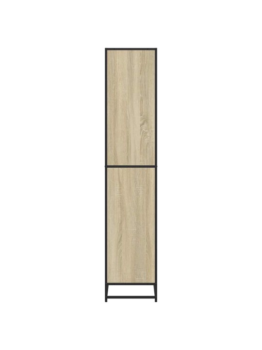 Knihovna dub sonoma 80,5 x 35 x 170,5 cm kompozitní dřevo