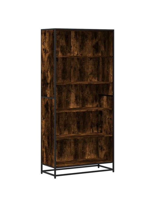 Knihovna kouřový dub 80,5 x 35 x 170,5 cm kompozitní dřevo