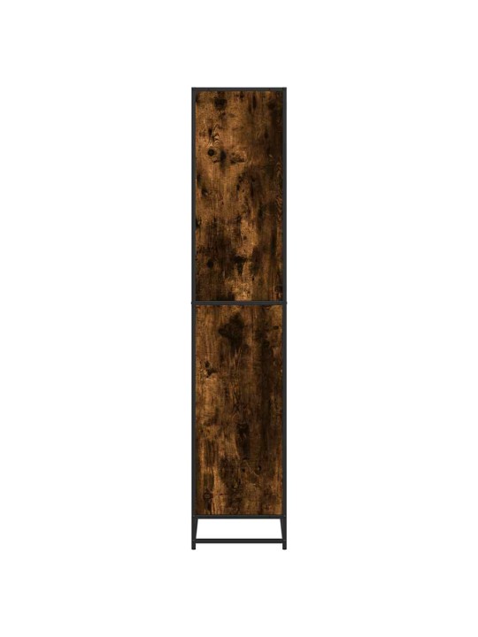 Knihovna kouřový dub 80,5 x 35 x 170,5 cm kompozitní dřevo