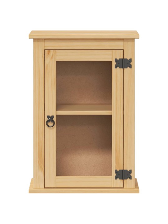 Koupelnová nástěnná skříňka Corona 45x27x64,5 cm masiv borovice