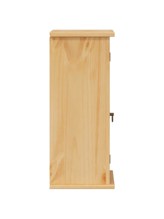 Koupelnová nástěnná skříňka Corona 45x27x64,5 cm masiv borovice