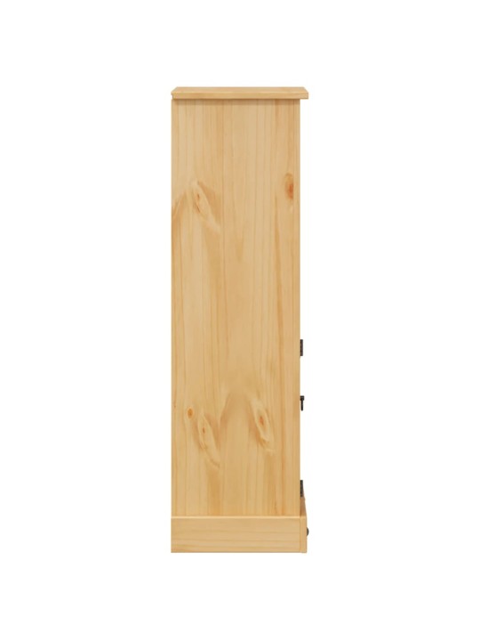 Koupelnová skříňka Corona 45 x 33 x 110 cm masivní borové dřevo