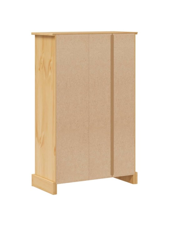 Koupelnová skříňka Corona 70 x 33 x 110 cm masivní borové dřevo