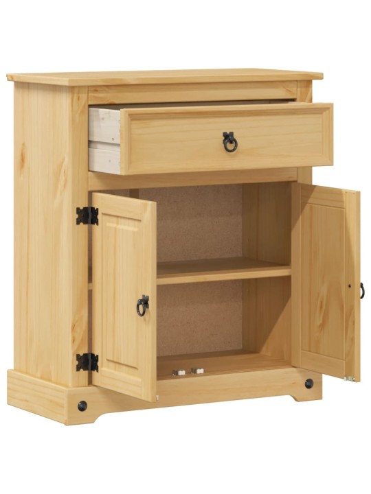 Koupelnová skříňka Corona 70 x 33 x 80 cm masivní borové dřevo