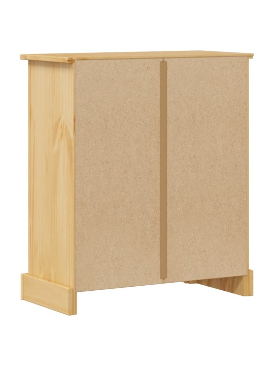 Koupelnová skříňka Corona 70 x 33 x 80 cm masivní borové dřevo