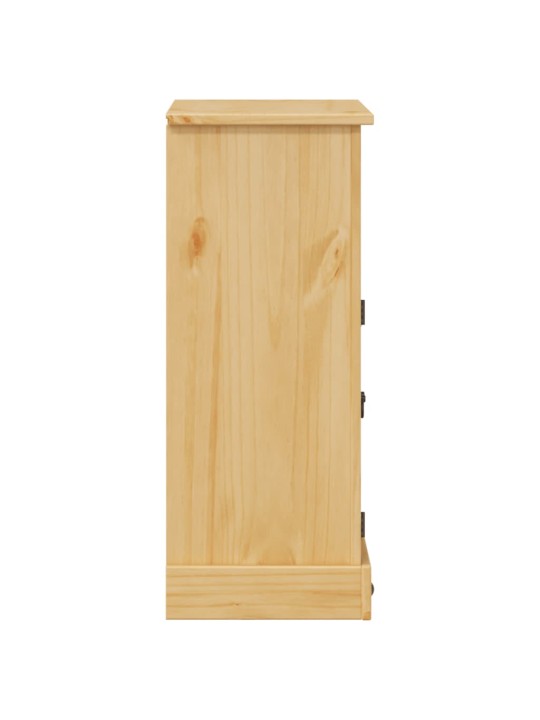 Koupelnová skříňka Corona 70 x 33 x 80 cm masivní borové dřevo