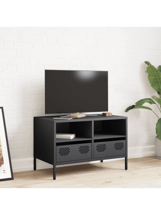 TV skříňka antracitová 68x39x43,5 cm ocel válcovaná za studena