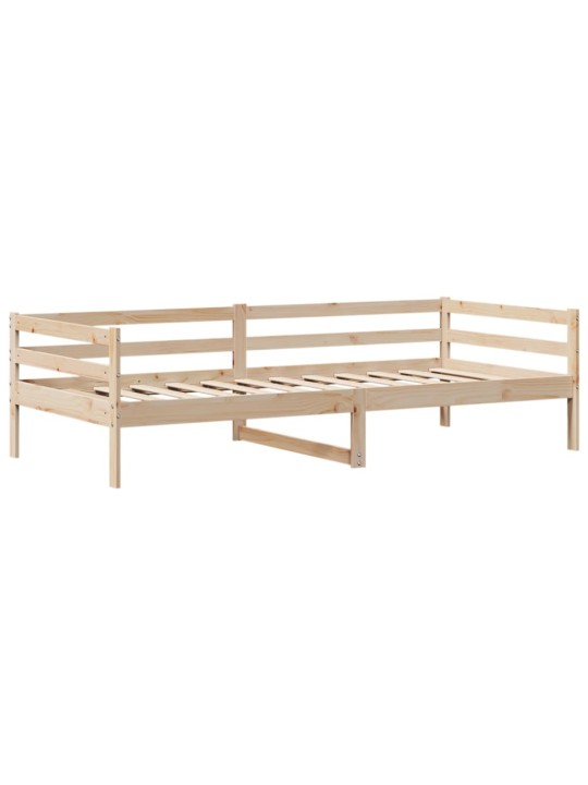 Válenda se zásuvkami 90 x 200 cm masivní borovice