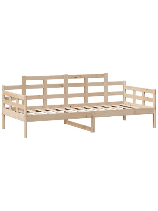 Válenda se zásuvkami 80 x 200 cm masivní borovice