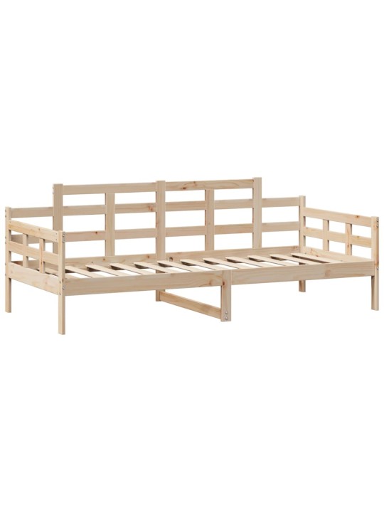 Válenda se zásuvkami 90 x 190 cm masivní borovice