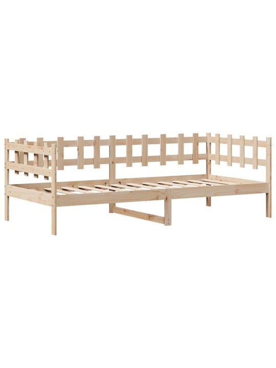 Válenda se zásuvkami 80 x 200 cm masivní borovice