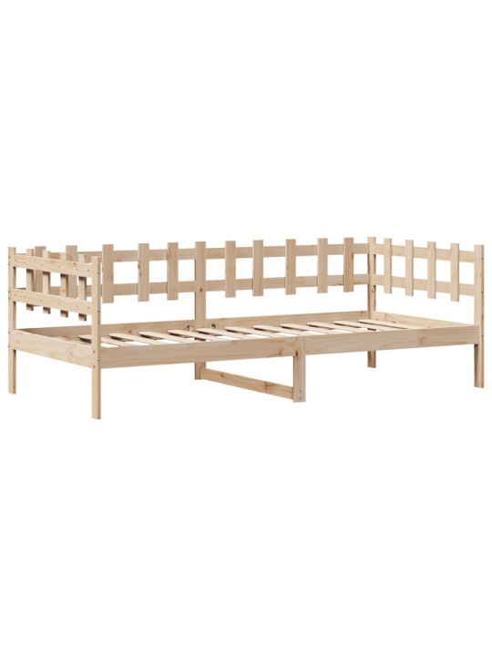 Válenda se zásuvkami 90 x 200 cm masivní borovice
