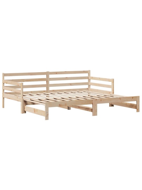 Válenda s přistýlkou a zásuvkami bez matrace 80x200 cm
