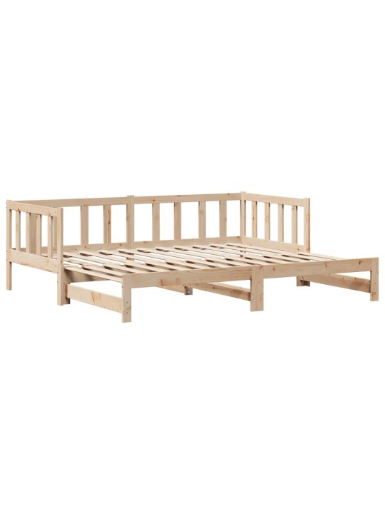 Válenda s přistýlkou a zásuvkami bez matrace 80x200 cm