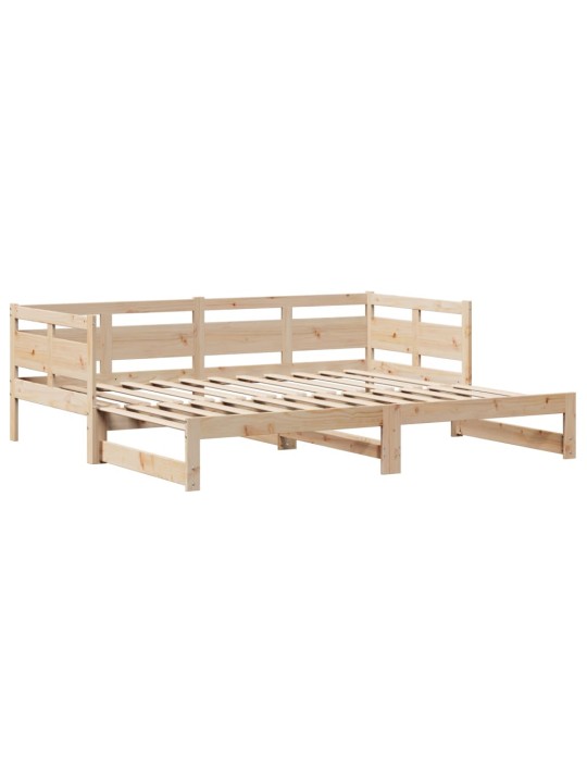 Válenda s přistýlkou a zásuvkami bez matrace 90x200 cm