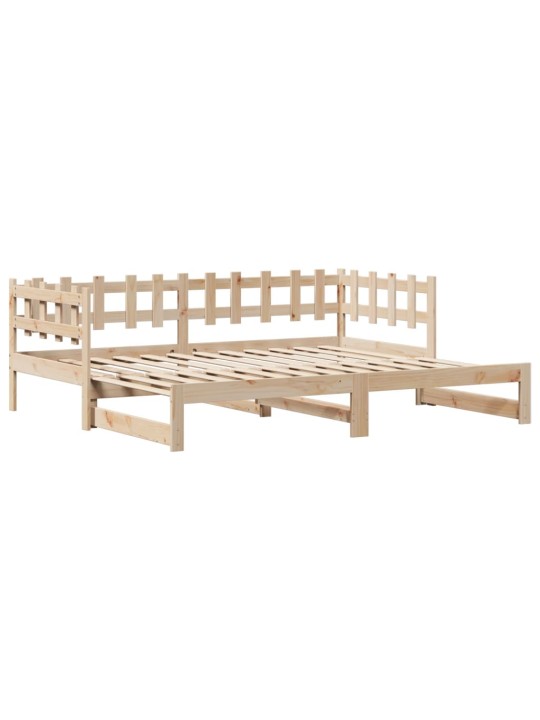 Válenda s přistýlkou a zásuvkami bez matrace 90x190 cm
