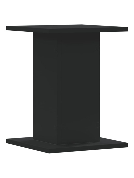 Stojany na reproduktory 2 ks černé 30x30x40 cm kompozitní dřevo