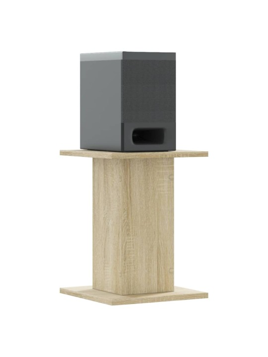 Stojany na reproduktory 2 ks dub sonoma 30x30x40 cm kompozit