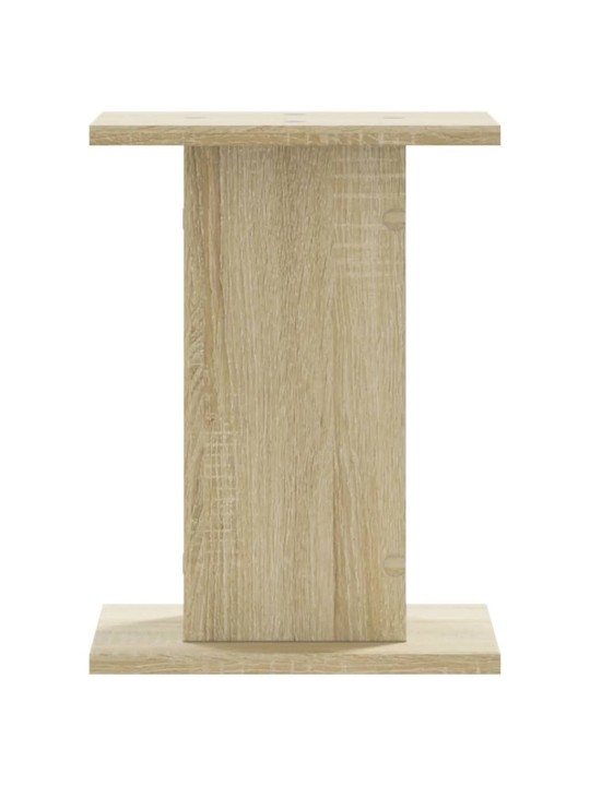 Stojany na reproduktory 2 ks dub sonoma 30x30x40 cm kompozit