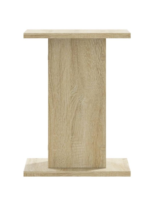 Stojany na reproduktory 2 ks dub sonoma 30x30x40 cm kompozit