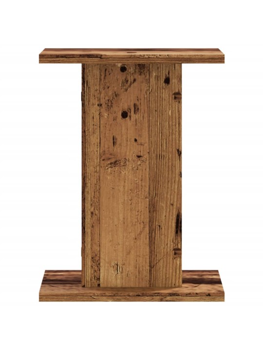 Stojany na reproduktory 2 ks old wood 30 x 30 x 40 cm kompozit