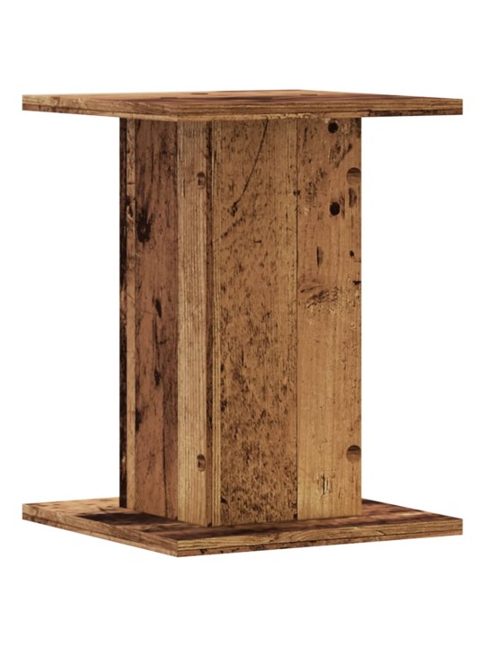 Stojany na reproduktory 2 ks old wood 30 x 30 x 40 cm kompozit