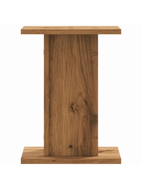 Stojany na reproduktory 2 ks dub artisan 30x30x40 cm kompozit