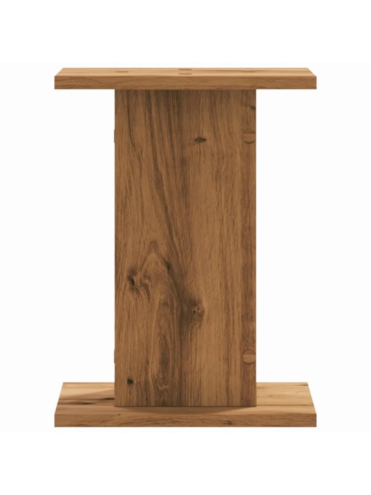 Stojany na reproduktory 2 ks dub artisan 30x30x40 cm kompozit