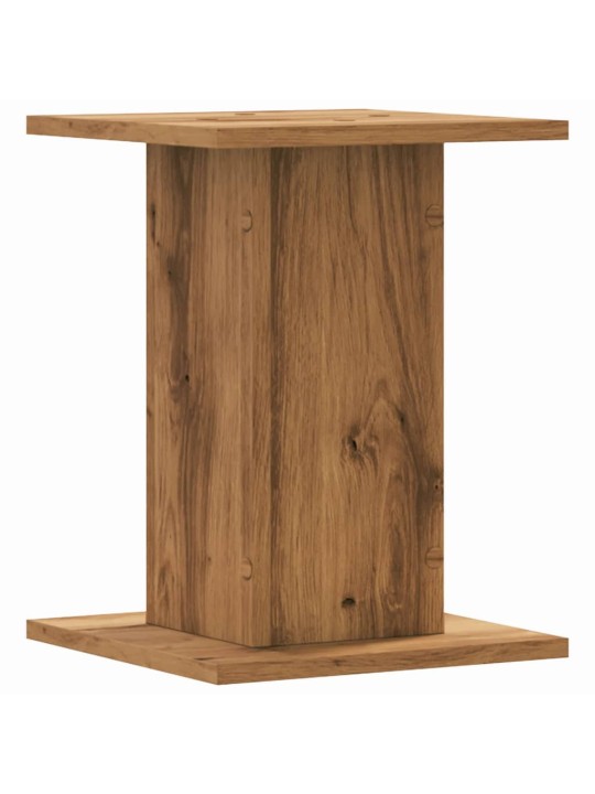 Stojany na reproduktory 2 ks dub artisan 30x30x40 cm kompozit