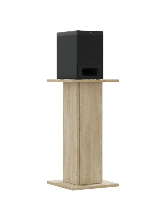 Stojany na reproduktory 2 ks dub sonoma 30x30x60 cm kompozit