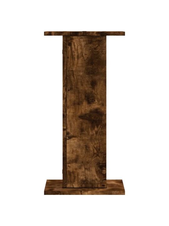 Stojany na reproduktory 2 ks kouřový dub 30x30x60 cm kompozit