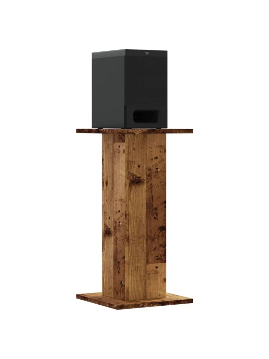 Stojany na reproduktory 2 ks old wood 30 x 30 x 60 cm kompozit
