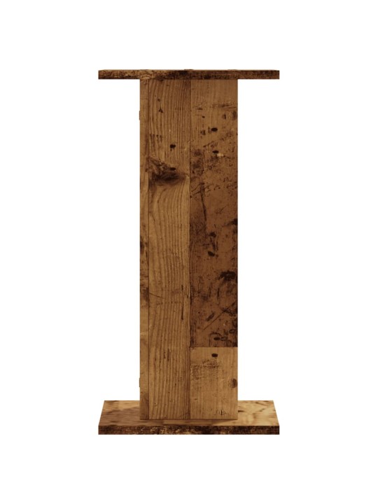 Stojany na reproduktory 2 ks old wood 30 x 30 x 60 cm kompozit